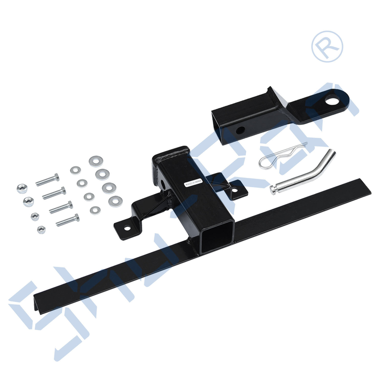 Czarny przyczepa samochodowa klub Steel Hitch DS 1982-Up ciężki wózek golfowy Receiver Hitch