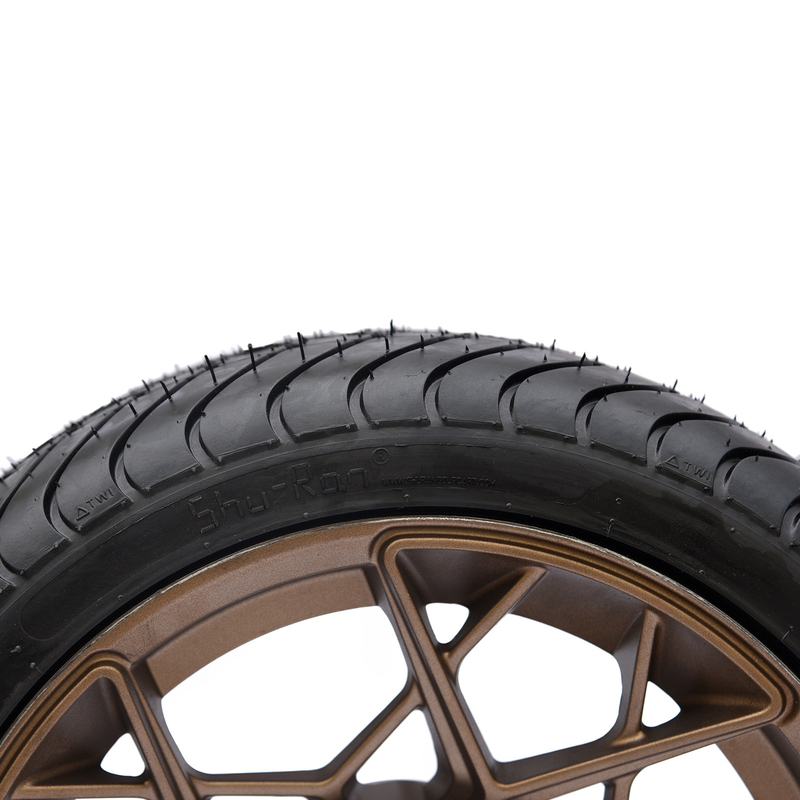 Bronze 14 Inch Golf Cart Wheel And Tire Combo 225/30-14 4PLY DOT zatwierdzone