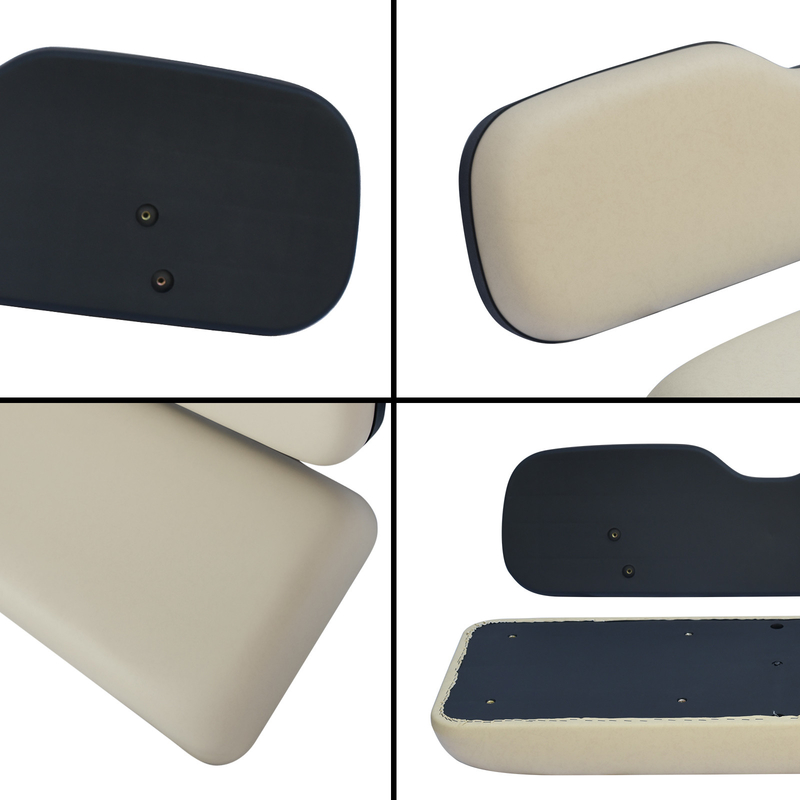 Universal Buff Golf Cart tylne siedzenia poduszki zamienne PU materiał do samochodu klubowego
