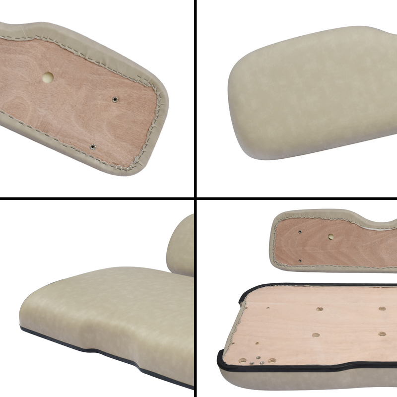 Poduszki z przednich siedzeń Shuran Golf Cart Białe dla EZGO RXV Standard Size