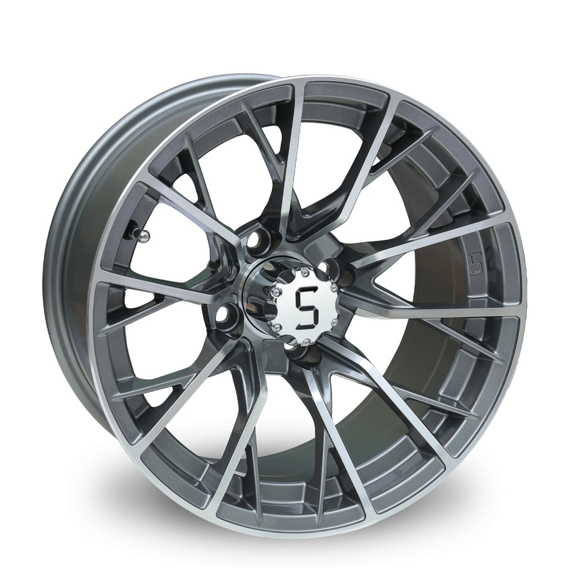 Nowy produkt: 14-calowe felgi do wózków golfowych, obrabiane/Gunmetal ET-25, wsparcie niestandardowe