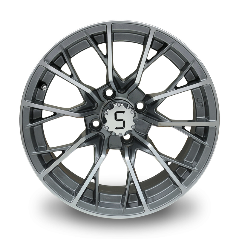 Nowy produkt: 14-calowe felgi do wózków golfowych, obrabiane/Gunmetal ET-25, wsparcie niestandardowe