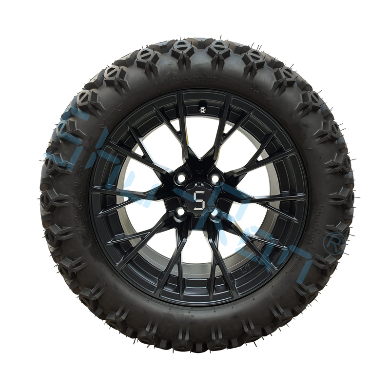 Shu Ran 14 Inch Golf Cart Koła i opony Rims z oponami DOT 101.6 PCD 4x4 wzór Bolt