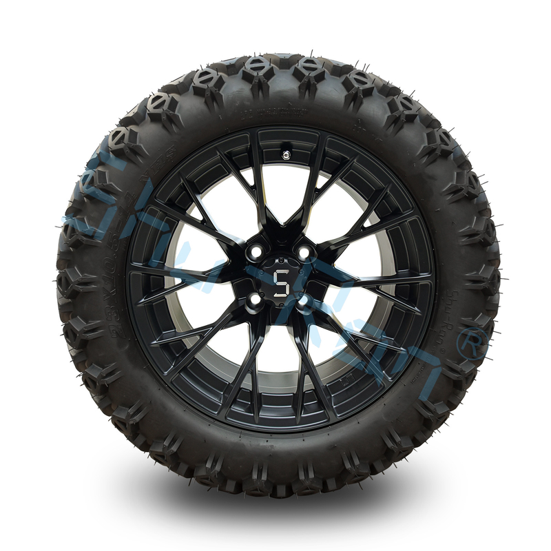 Shu Ran 14 Inch Golf Cart Koła i opony Rims z oponami DOT 101.6 PCD 4x4 wzór Bolt