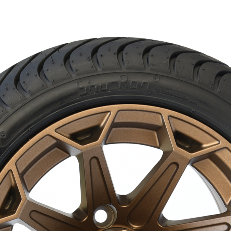 Golf Cart 12-calowe kółka aluminiowe z brązu i 215/35-12 opony DOT z niskim profilem