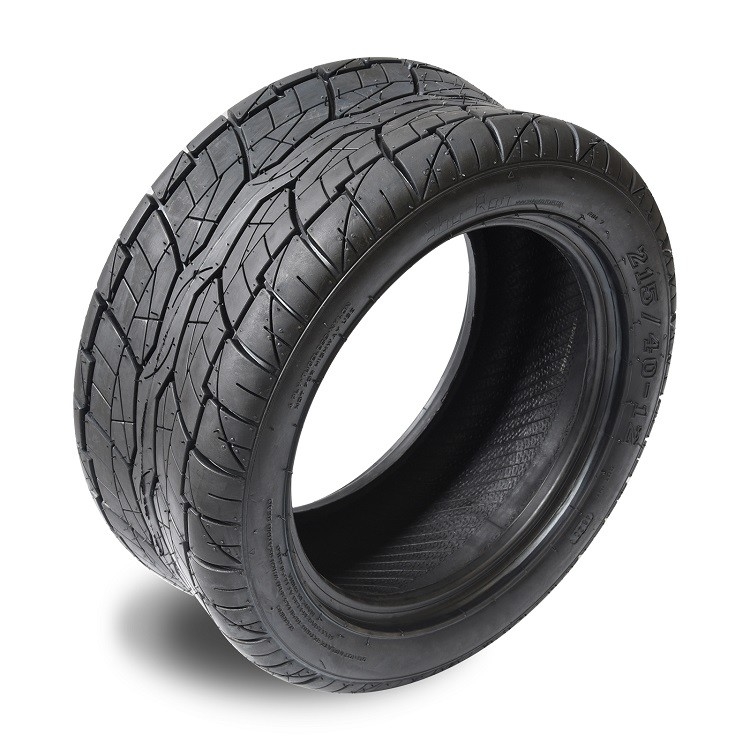 Golf Cart 215/40-12 Street Tubeless Tires Kompatybilne z 12-calowymi kółkami (bez potrzeby podnoszenia)