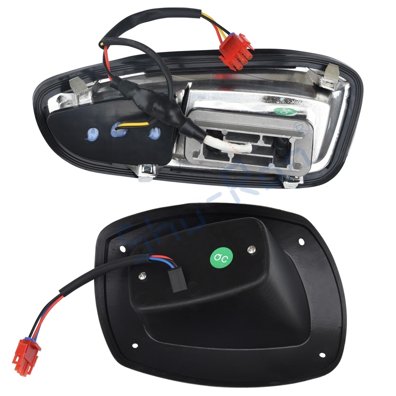 Zestaw oświetlenia LED Deluxe do wózka golfowego dla EZGO RXV, reflektor LED i tylne światło LED