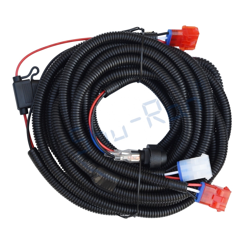 Zestaw oświetlenia LED Deluxe do wózka golfowego dla EZGO RXV, reflektor LED i tylne światło LED