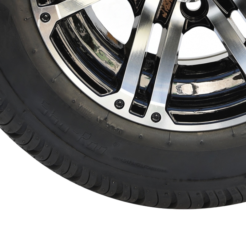 10 cali koło i 205/50-10 DOT Street Tire Combo -25 Offset 4x4 Bolt (101.6mm)