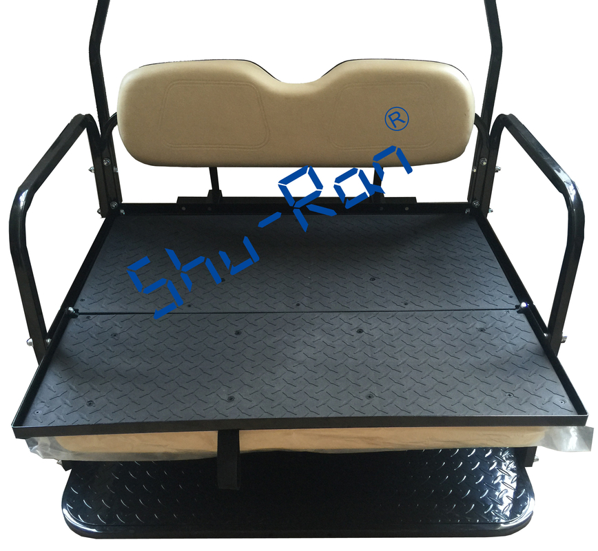 Akcesoria do wózków golfowych Tylny zestaw siedzeń Flip4 Back Seat Kit do Club Car DS – Buff
