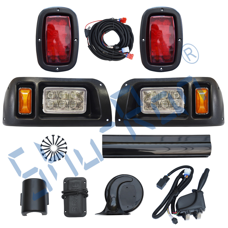 Zestaw oświetlenia LED Deluxe do wózka golfowego Club Car DS G&E dla wszystkich modeli rocznikowych