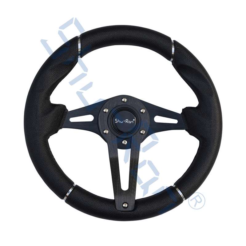 Kierownica do wózka golfowego Challenger Black Grip/Black Spokes do Club Car, EZGO i Yamaha