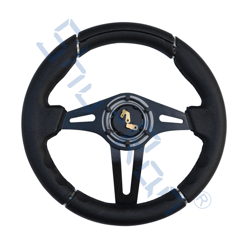 Kierownica do wózka golfowego Challenger Black Grip/Black Spokes do Club Car, EZGO i Yamaha