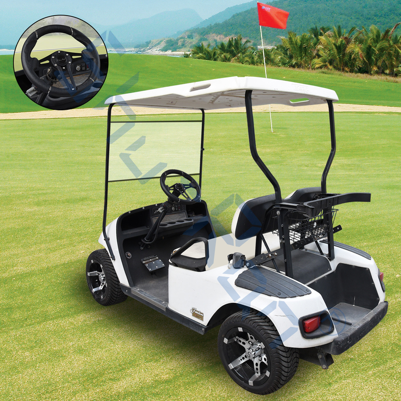 Kierownica do wózka golfowego Challenger Black Grip/Black Spokes do Club Car, EZGO i Yamaha