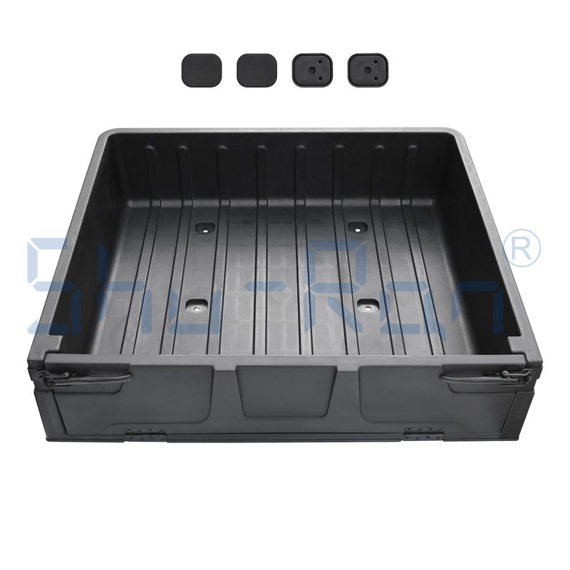 Golf Cart Heavy Duty Thermoplastic Utility Cargo Box dla samochodów klubowych, EZGO i Yamaha