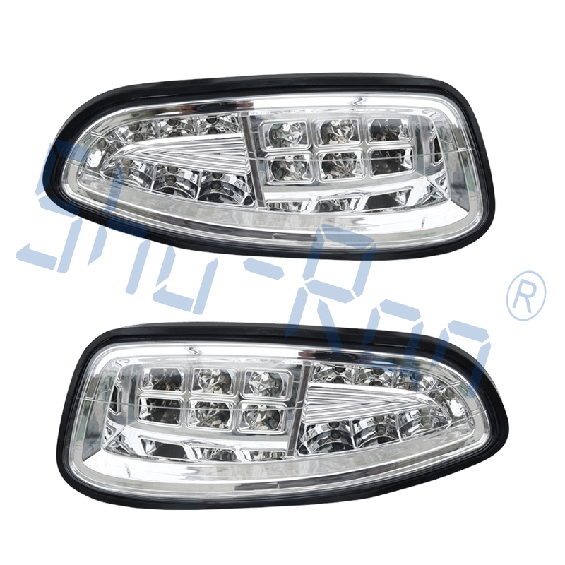 Zestaw oświetlenia LED Deluxe do wózka golfowego dla EZGO RXV, reflektor LED i tylne światło LED