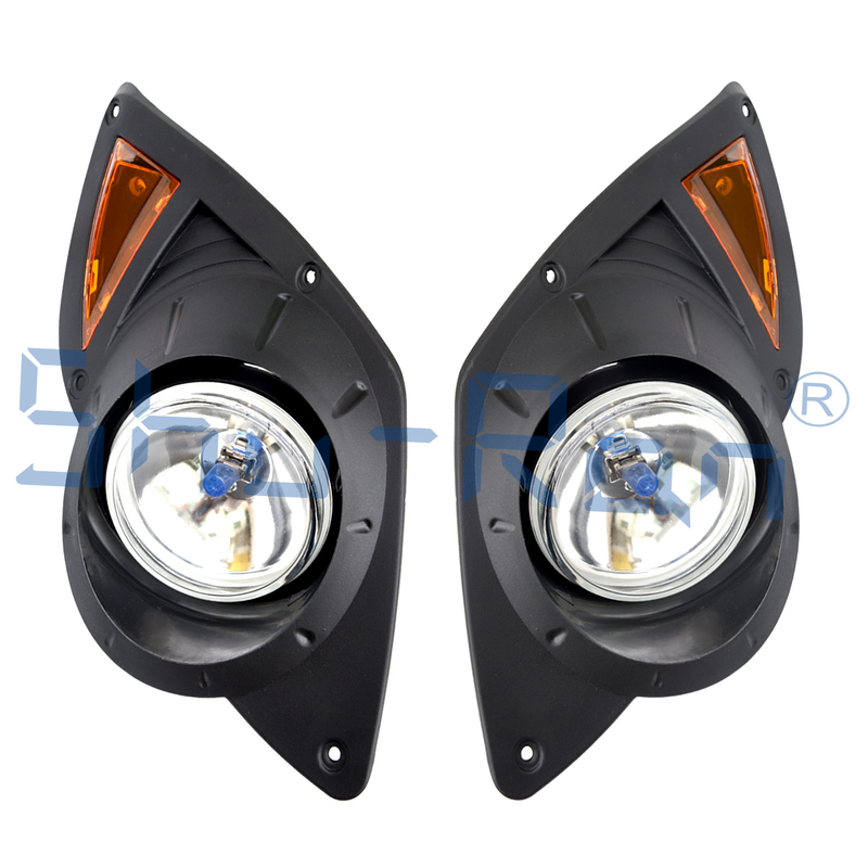 Podstawowy zestaw oświetlenia dla wózków golfowych Yamaha Drive, reflektory halogenne i światło tylne LED